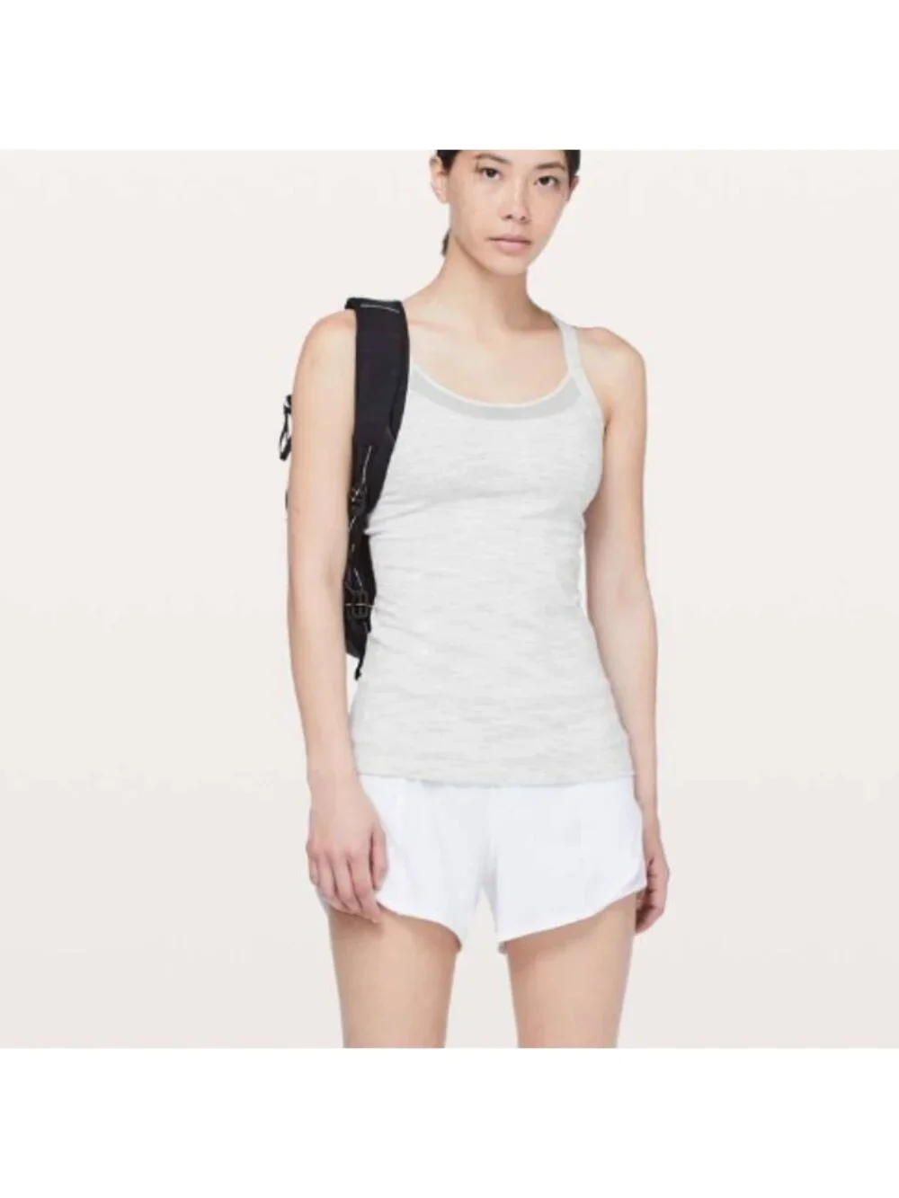Lululemon Rally Your Heart Tank Wee Are From Space Nimbus Battleship like new